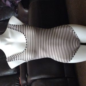Size XS American Apparel Stripe Bodysuit